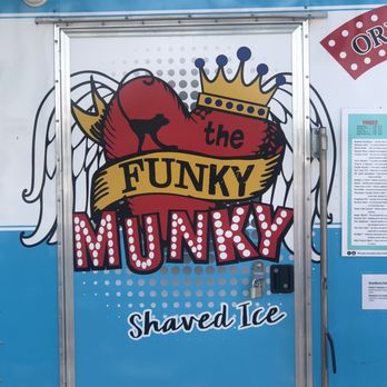 The Funky Monkey Shaved Ice - the logo on the side of the truck - Shaved Snow Near Me - Granbury, Texas The Funky Monkey Shaved Ice - the logo on the side of the truck - Shaved Snow Near Me - Granbury, Texas