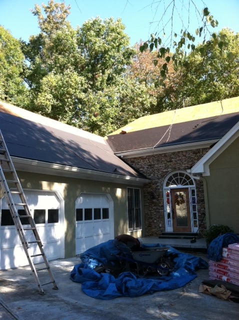 Slide of Liberty Roofing