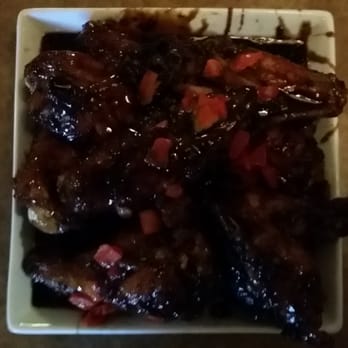Maui Restaurant - Saugus wings. The sauce has got honey, garlic oil, hoisin sauce, etc. Sweet but not spicy. Price jumped by $3, $12 for 12 pieces - Asian Fusion Near Me - Brockton, Massachusetts