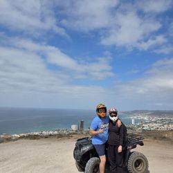 Moto Xtreme Baja - Our guide took us up to a great view point!