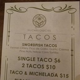 Menu June 19th 2024