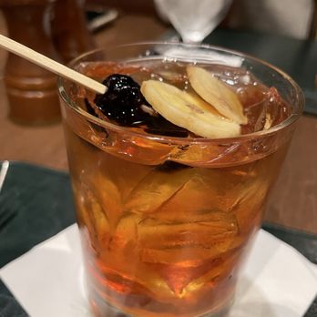 Tap Room - Banana Infused Old Fashioned - American Near Me - Pebble Beach, California