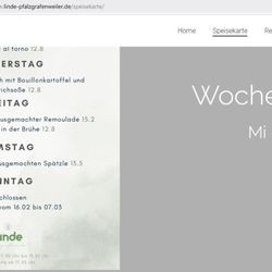 Gaststätte Linde - Homepage