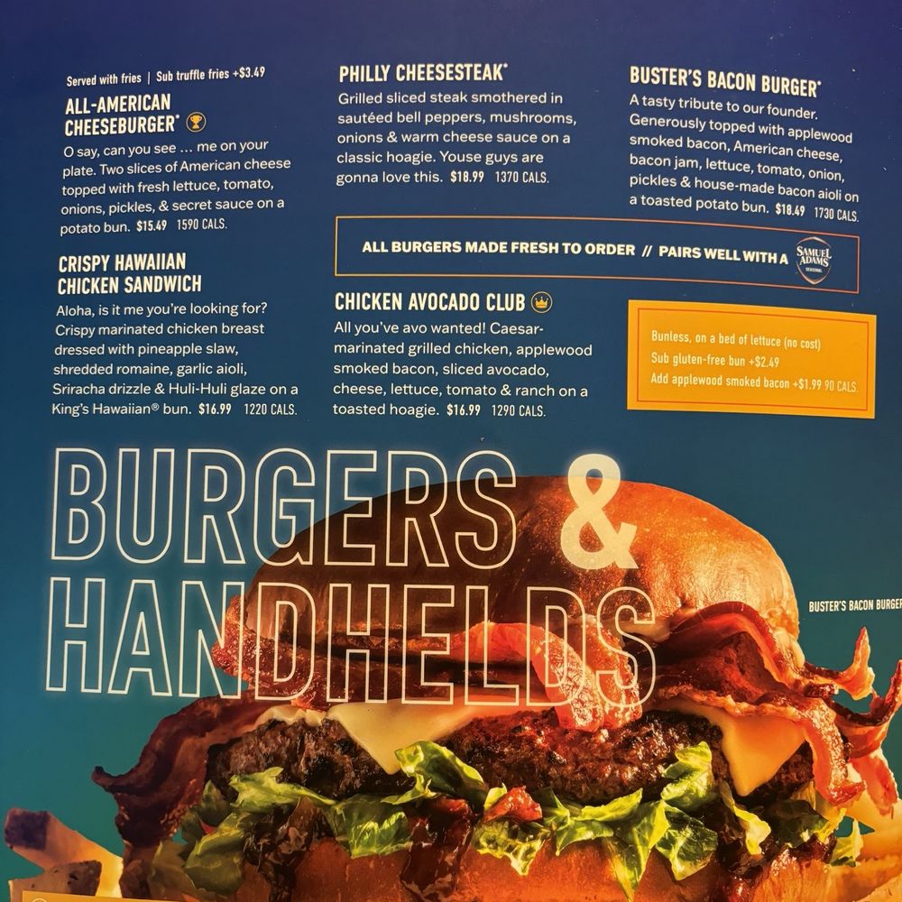 Dave & Buster's Las Vegas - Summerlin - Menu - Sports Bars Near Me - Las Vegas, Nevada