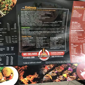 In & Out Shawarma - Mediterranean Near Me - Dearborn Heights, Michigan In & Out Shawarma - Mediterranean Near Me - Dearborn Heights, Michigan