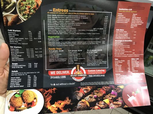 Menu photo 2 In & Out Shawarma Dearborn Heights, MI Menu photo 2 In & Out Shawarma Dearborn Heights, MI