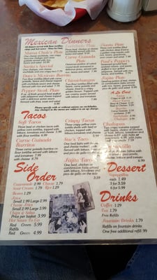 Menu photo 8 Mama Chole's Leakey, TX