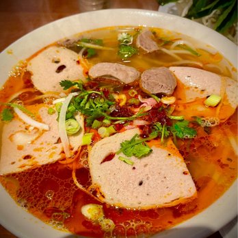 Pho Triple 3 - Spicy Beef Pho .. love the texture of the round thick rice noodles!! - Vietnamese Near Me - Langley, British Columbia Pho Triple 3 - Spicy Beef Pho .. love the texture of the round thick rice noodles!! - Vietnamese Near Me - Langley, British Columbia