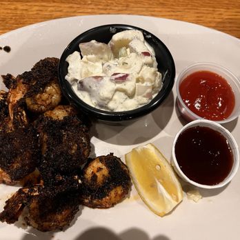 Sweet Peas Grill & Bar - Blackened Jumbo Shrimp - Bars Near Me - Geneseo, Illinois