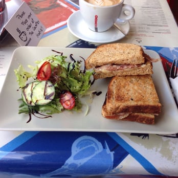 Smile Cafe Central - Pancetta and Asiago toastie! - Cafes Near Me - Glasgow, GLG