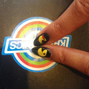 AP Nails - Killer Kevin PAC Ms.PACMan stiletto - Nail Salons Near Me - Long Beach, California AP Nails - Killer Kevin PAC Ms.PACMan stiletto - Nail Salons Near Me - Long Beach, California