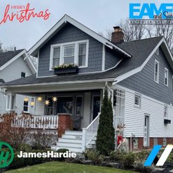 Eames and Sons Roofing - Hardie Board Shake siding install