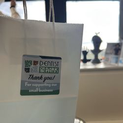 Eric M Schoening, DDS - Dentist On The Park - New patient gift bag