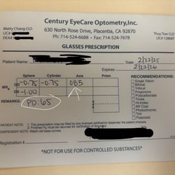 Dr. Matty Chang, OD