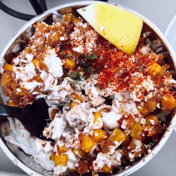 ABVE The Basics - Deep fried elote - New Mexican Cuisine Near Me - San Jose, California