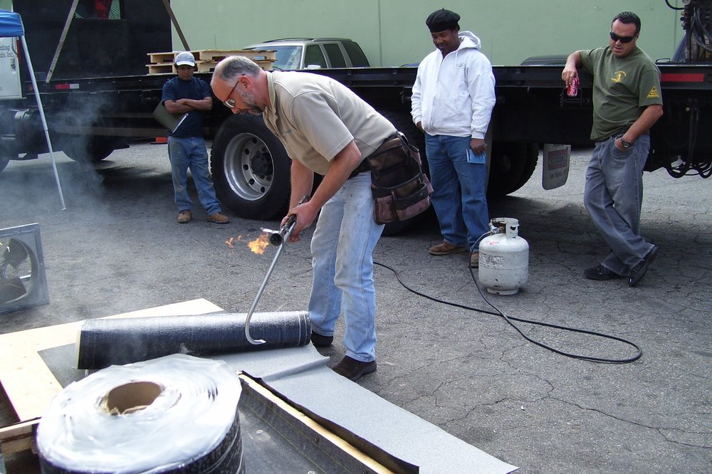 Slide of LA Roofing Materials