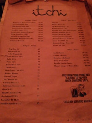 Menu photo 5 Itchi Hong Kong, HK