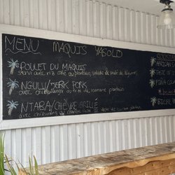 Maquis Yasolo - Menu
