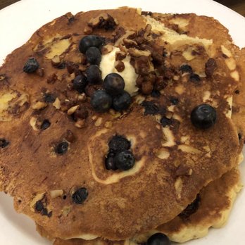 Hen House Eatery - Betty's Blueberry Banana Pancakes (eh) - Breakfast & Brunch Near Me - Minneapolis, Minnesota