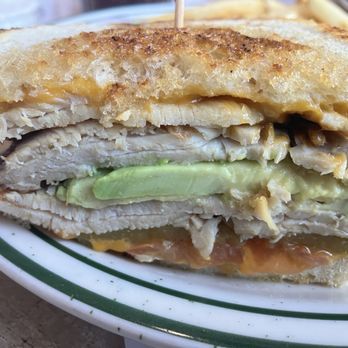 NORMS Restaurant - Spicy Tuscan turkey sandwich and I added avocado.  Very good, nice bite. - American Near Me - Whittier, California