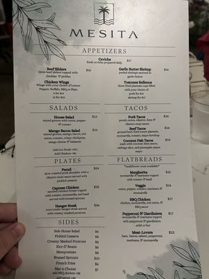 Menu photo 2 Cafe Mesita Vieques, PR