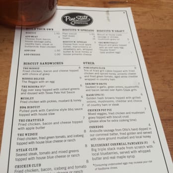 Pine State Biscuits - Menu - Southern Near Me - Portland, Oregon Pine State Biscuits - Menu - Southern Near Me - Portland, Oregon