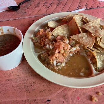 Pinches Tacos - Sides of Refried Beans, Chips and Salsa - Mexican Near Me - Las Vegas, Nevada Pinches Tacos - Sides of Refried Beans, Chips and Salsa - Mexican Near Me - Las Vegas, Nevada