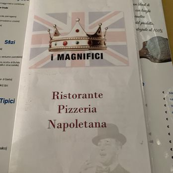 I Magnifici - English menu - Italian Near Me - Roma, AG I Magnifici - English menu - Italian Near Me - Roma, AG