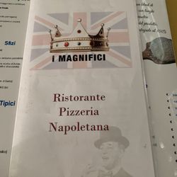 I Magnifici - English menu