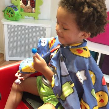 Kiddy Kutz - The boys even got to try their very first lollipop :) - Kids Hair Salons Near Me - Astoria, New York Kiddy Kutz - The boys even got to try their very first lollipop :) - Kids Hair Salons Near Me - Astoria, New York