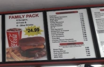 Menu photo 1 Fabulous Burger Gardena, CA