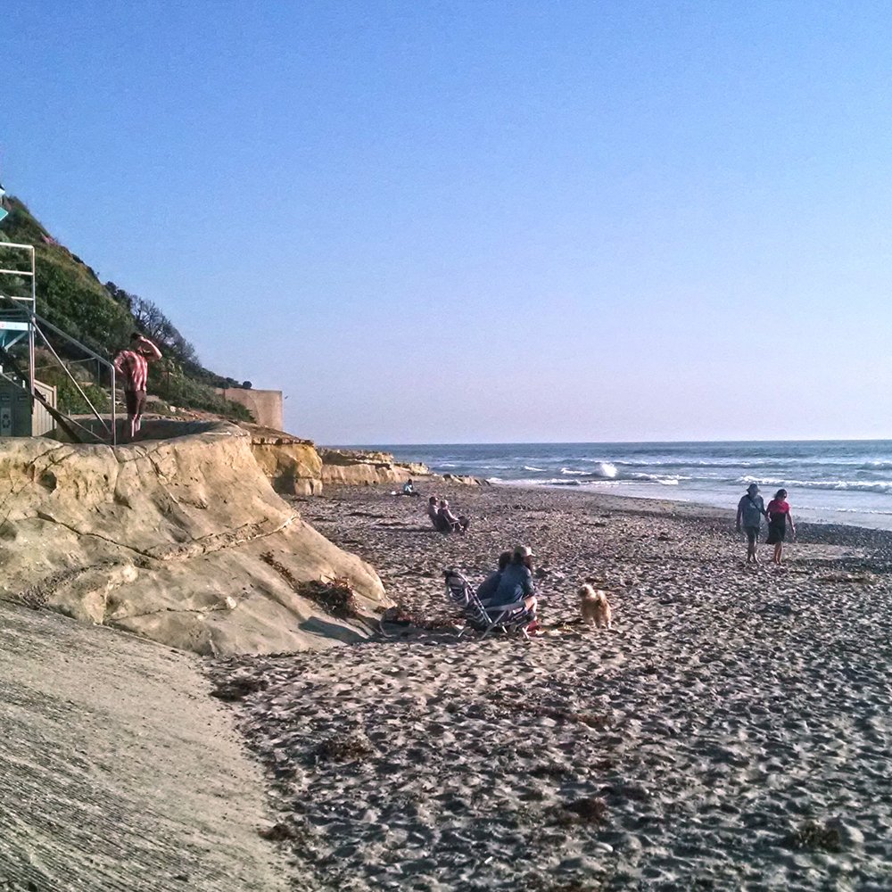 Seaside Beach - The south edge of Seaside, looking towards Solana Beach. - Beaches Near Me - Solana Beach, California Seaside Beach - The south edge of Seaside, looking towards Solana Beach. - Beaches Near Me - Solana Beach, California