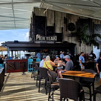 Teak - Pier Teaki on top floor (there are elevators) - New American Near Me - St. Petersburg, Florida Teak - Pier Teaki on top floor (there are elevators) - New American Near Me - St. Petersburg, Florida