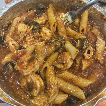 Mama Mia's Italian Grill - Shrimp Diablo (I added black olives) - Italian Near Me - Pasadena, Texas Mama Mia's Italian Grill - Shrimp Diablo (I added black olives) - Italian Near Me - Pasadena, Texas