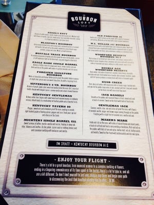 Menu photo 4 The Bourbon Loft Louisville, KY Menu photo 4 The Bourbon Loft Louisville, KY