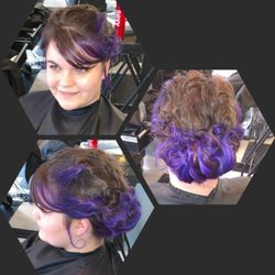 The Works Salon - Color and prom updo