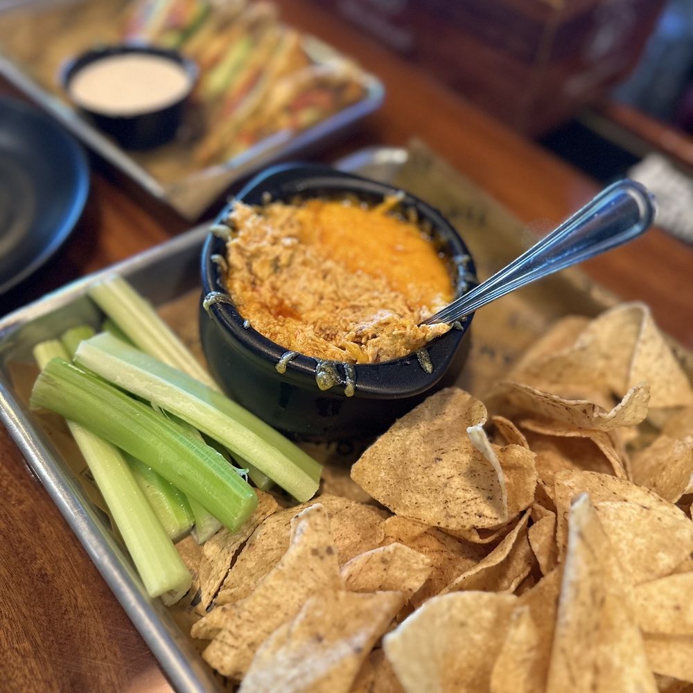 The Famous Restaurant - Buffalo cheese dip. - Sports Bars Near Me - Centerville, Ohio The Famous Restaurant - Buffalo cheese dip. - Sports Bars Near Me - Centerville, Ohio