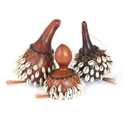 Two Waters Mystic Shop - Cowrie Shell Gourd Shaker
