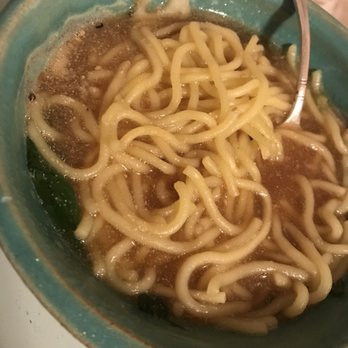 Underbelly - The broth and noodles -- GF? Or not? Impossible to tell from photo - Bars Near Me - San Diego, California