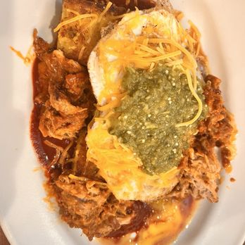 Nook - Breakfast Tamale Pie add carnitas - New American Near Me - Tucson, Arizona