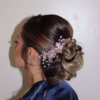 Aidee's - Bride updo - Hair Salons Near Me - Artesia, California