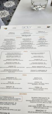 Menu photo 6 Sicily Osteria New York, NY Menu photo 6 Sicily Osteria New York, NY