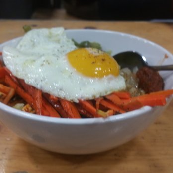 Chef Alyssa's Kitchen - Roasted vegetables topped with a fried egg. Delicious! - Caterers Near Me - Charlotte, North Carolina Chef Alyssa's Kitchen - Roasted vegetables topped with a fried egg. Delicious! - Caterers Near Me - Charlotte, North Carolina