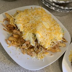 La Cocina - Chicken nachos fries instead of chips Cookies