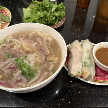 Pho Thanh - Pho filet & brisket, spring rolls - Vietnamese Near Me - Phoenix, Arizona
