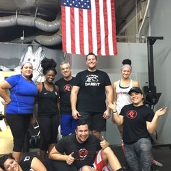 CrossFit Red Lotus - Celebrating our workout!