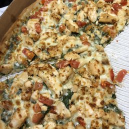 Chicken and Spinach Pizza Chicken and Spinach Pizza