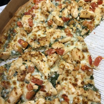 Larry's Pizza North - Chicken spinach pizza - Pizza Near Me - North Little Rock, Arkansas Larry's Pizza North - Chicken spinach pizza - Pizza Near Me - North Little Rock, Arkansas