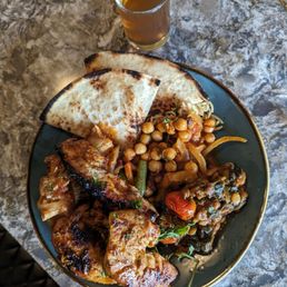 My lunch from the buffet today My lunch from the buffet today