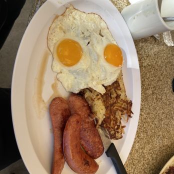 The Nook Breakfast Spot - Polish sausage and 2 eggs - Breakfast & Brunch Near Me - Lomita, California
